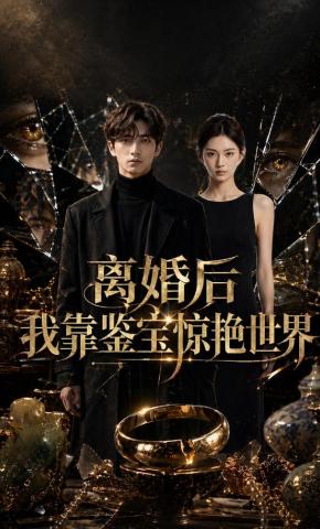 短剧《离婚后，我靠鉴宝惊艳世界》海报