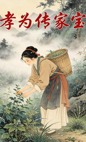 短剧《孝为传家宝》海报