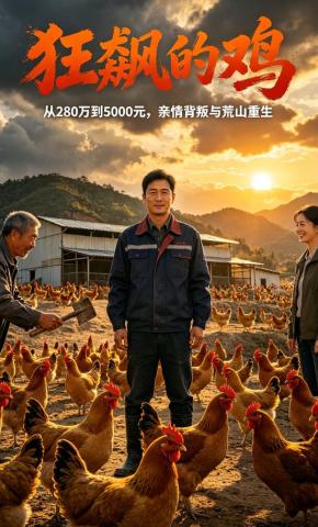 短剧《狂飙的鸡》海报