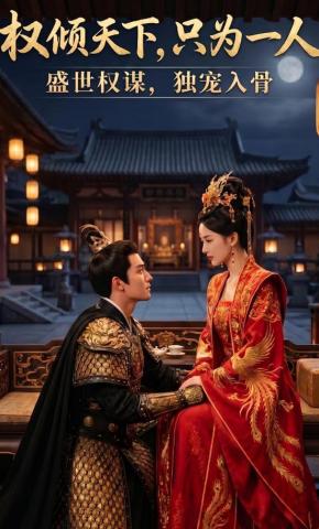 短剧《权倾天下，只为一人》海报