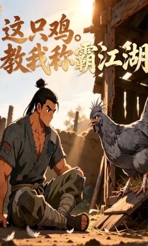 短剧《这只鸡，教我称霸江湖》海报
