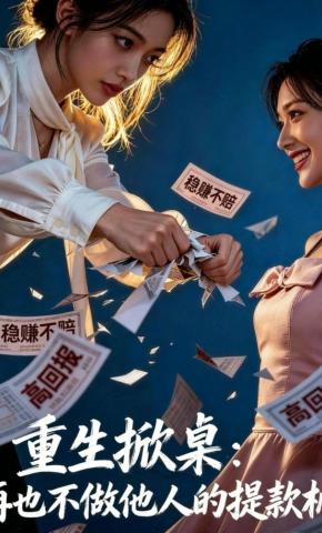 短剧《重生掀桌：再也不做他人的提款机》海报