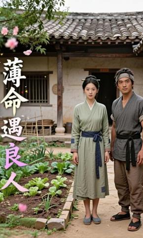 短剧《薄命遇良人》海报