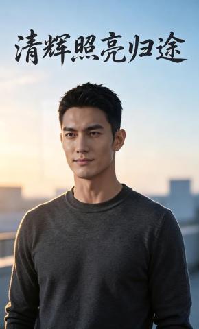 短剧《清辉照亮归途》海报