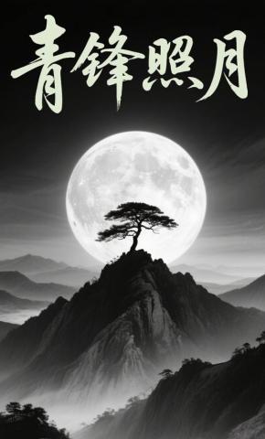 短剧《青锋照月3》海报
