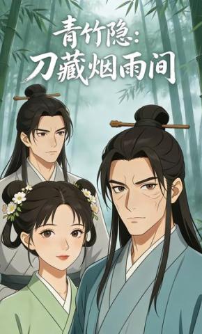 短剧《青竹隐：刃藏烟雨间》海报