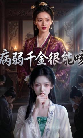 短剧《病弱千金很能咳》海报