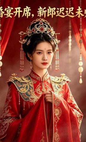 短剧《婚宴开席，新郎迟迟未归》海报