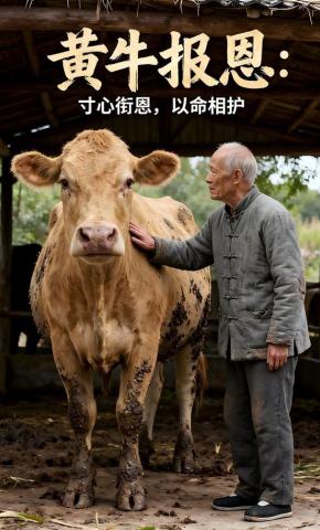 短剧《黄牛报恩》海报