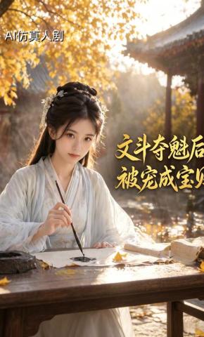 短剧《文斗夺魁后，被宠成宝贝》海报