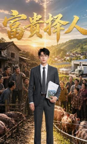 短剧《富贵择人》海报