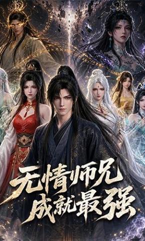 短剧《无情师兄成就最强》海报