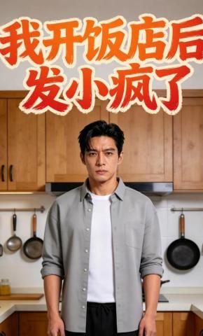 短剧《我开饭店后发小疯了》海报