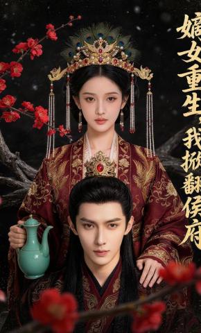 短剧《嫡女重生，我掀翻侯府》海报