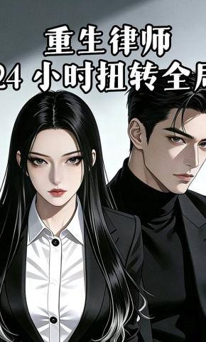 短剧《重生律师24小时扭转全局》海报