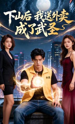 短剧《下山后我送外卖成了武圣》海报