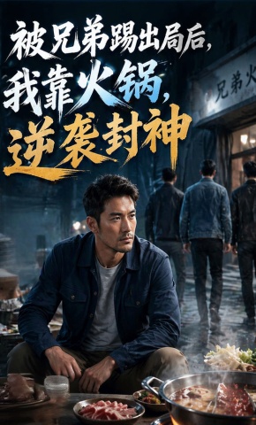 短剧《被兄弟踢出局后我靠火锅逆袭封神》海报