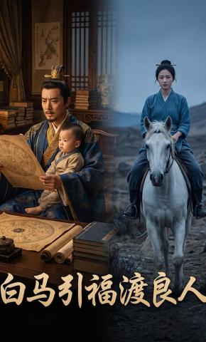 短剧《白马引福渡良人》海报