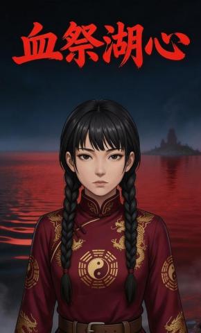 短剧《血祭湖心》海报