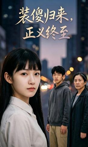 短剧《装傻归来，正义终至》海报