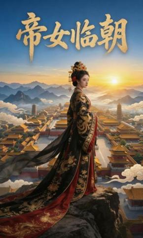 短剧《帝女临朝》海报