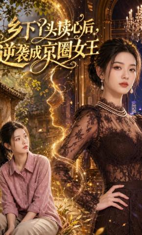 短剧《乡下丫头读心后，逆袭成京圈女王》海报