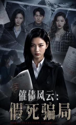 短剧《催债风云：假死骗局》海报