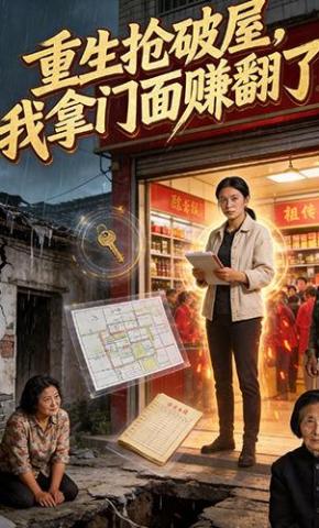 短剧《重生抢破屋，我拿门面赚翻了》海报