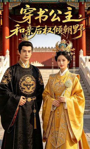 短剧《穿书公主，和亲后权倾朝野》海报
