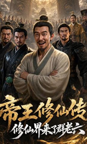 短剧《帝王修仙传：修仙界来了群老六》海报