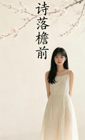短剧《诗落檐前》海报
