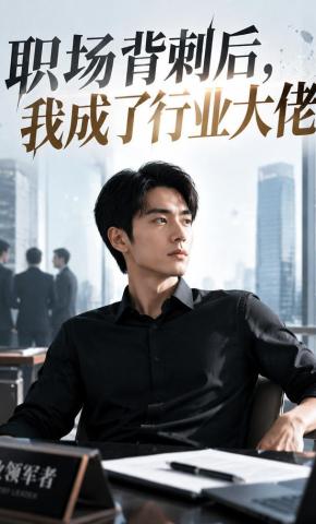 短剧《职场背刺后，我成了行业大佬》海报