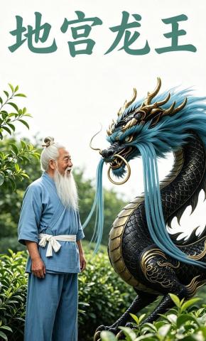短剧《地宫龙王》海报