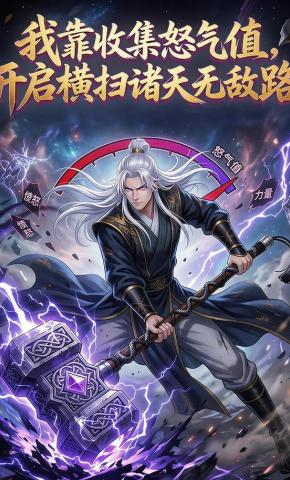 短剧《我靠收集怒气值，开启横扫诸天无敌路》海报