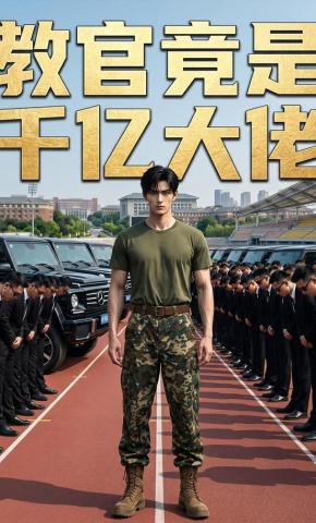 短剧《教官竟是千亿大佬》海报