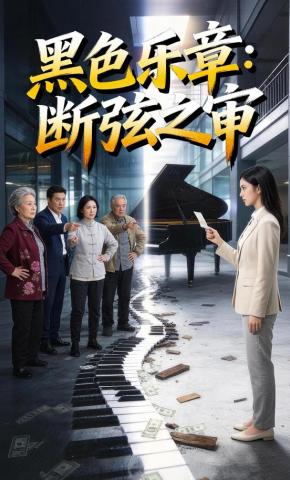 短剧《黑色乐章：断弦之审》海报