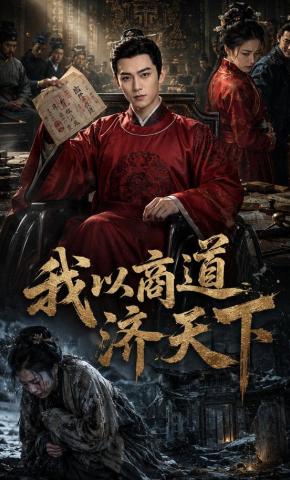 短剧《我以商道济天下》海报