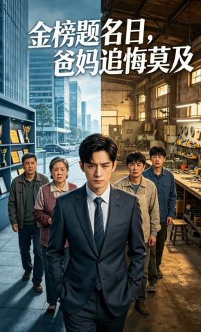 短剧《金榜题名日，爸妈追悔莫及》海报