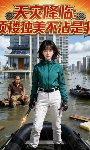 短剧《天灾降临：顶楼独美不沾是非》海报