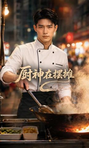 短剧《厨神在摆摊》海报