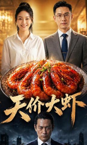 短剧《天价大虾》海报
