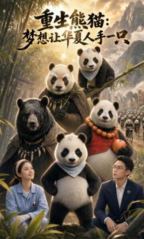 短剧《重生熊猫：梦想让华夏人手一只》海报