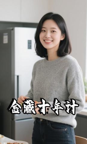 短剧《金藏十年计》海报