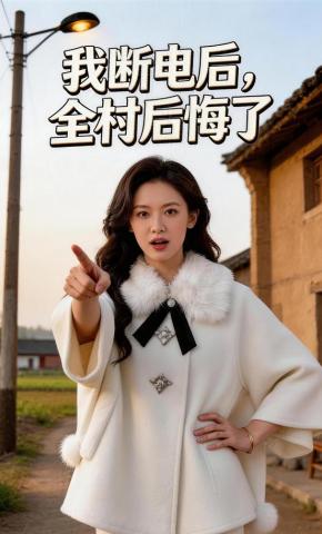 短剧《我断电后，全村后悔了》海报