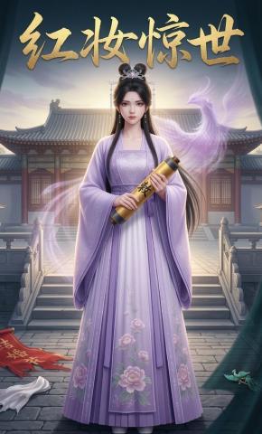短剧《红妆惊世》海报
