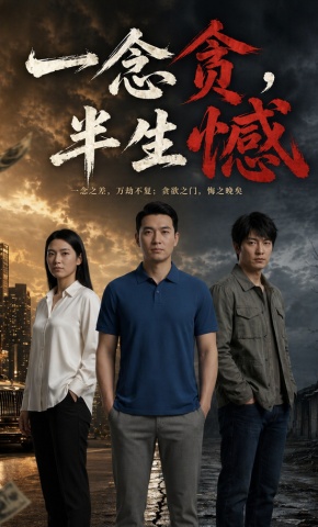 短剧《一念贪，半生憾》海报