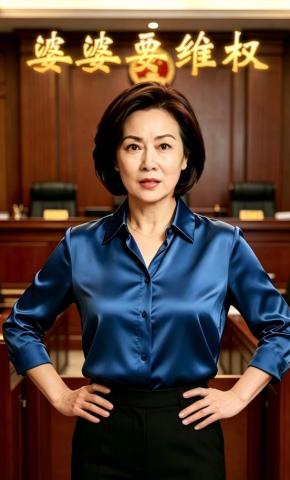 短剧《婆婆要维权》海报