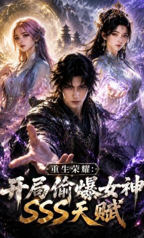 短剧《重生荣耀：开局偷爆女神SSS天赋》海报
