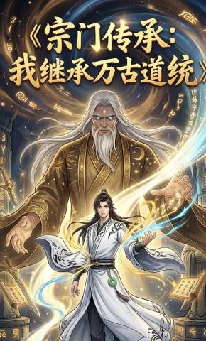 短剧《宗门传承：我继承万古道统》海报