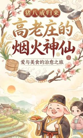 短剧《高老庄的烟火神仙》海报